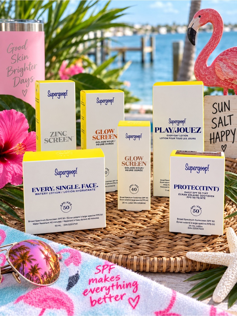 Supergoop! 6-Piece SPF Sunscreen Bundle NEW – Exp 10/2026